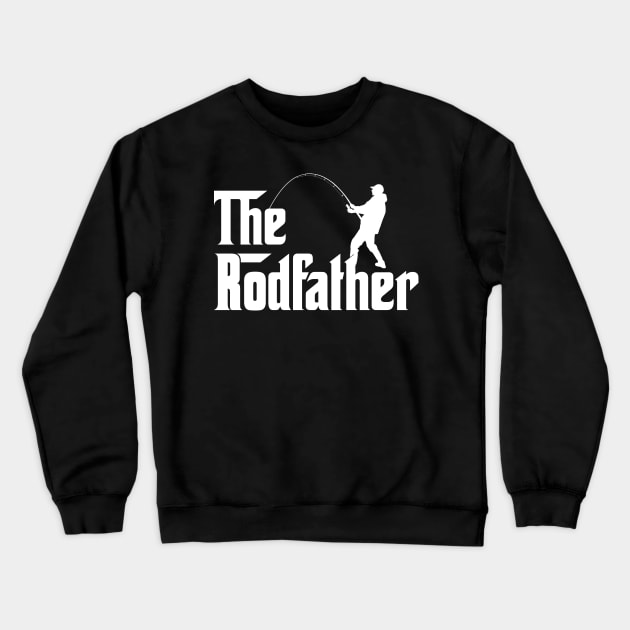 The Rodfather Crewneck Sweatshirt by DragonTees